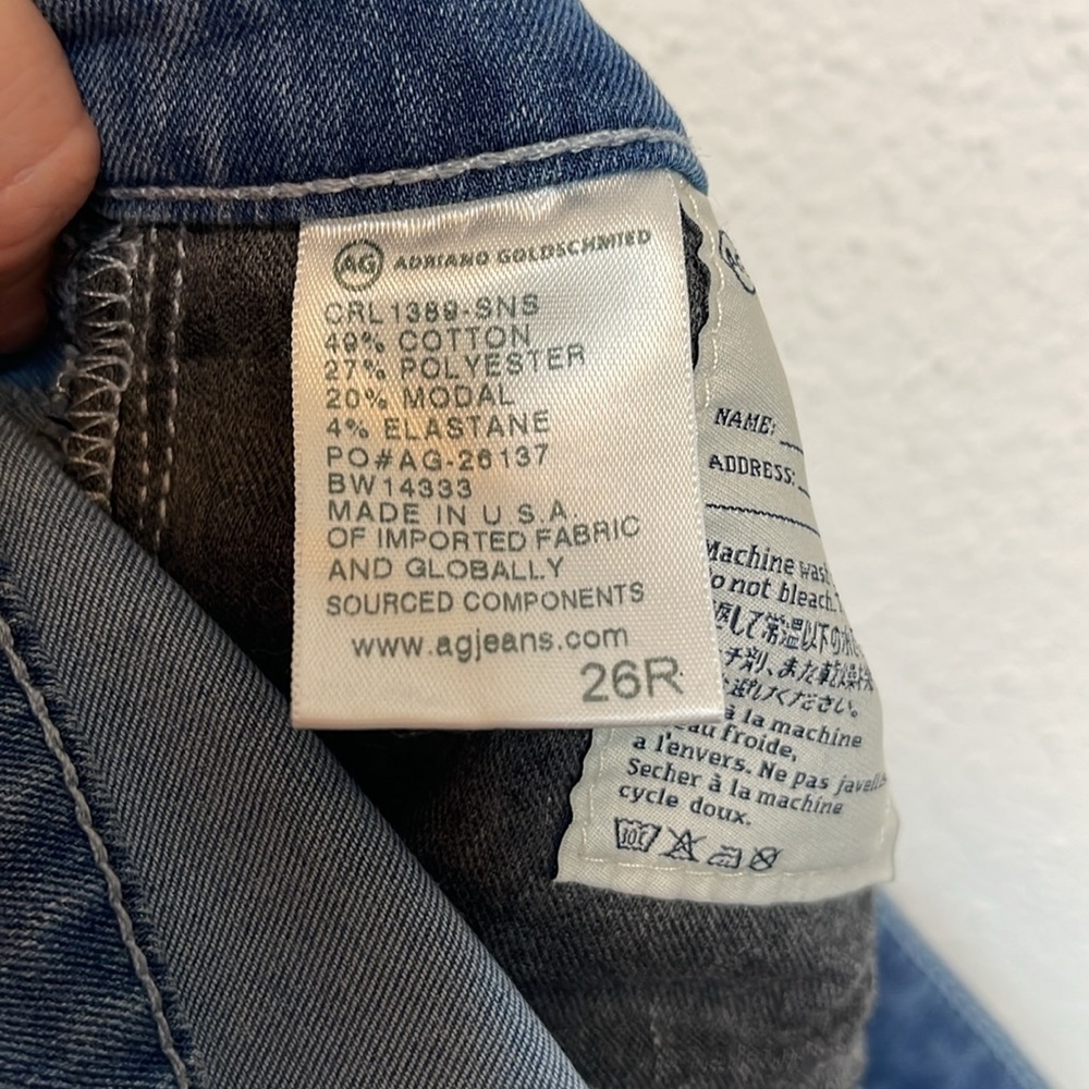 AG Contour 360 The Legging Ankle Skinny Jeans - Picture 5 of 7